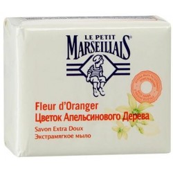 Твердое мыло Мыло кусковое Le Petit Marseillais Цветок апельсинового дерева, 90 г.