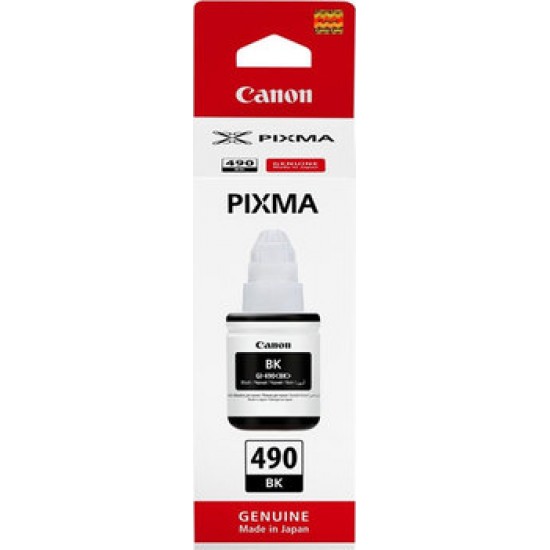 Чернила Canon GI-490 BK Black для Pixma G1400/G2400/G3400