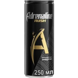 Энергетический напиток Adrenaline Rush 0.25л