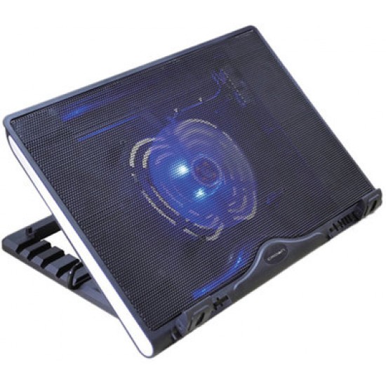 Подставка охлажд. Crown CMLS-925 для ноутбука до 15,6', 1 вен. 140 мм, черная