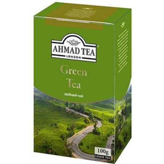 Чай Ahmad Tea зеленый, листовой, 200 г