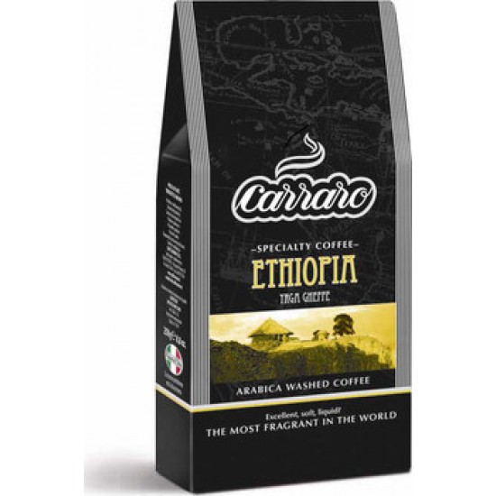 Кофе молотый Carraro Ethiopia 250 гр в/у