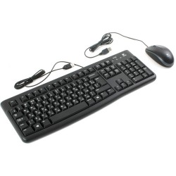 Клавиатура+мышь Logitech Desktop MK120 Black USB 920-002561