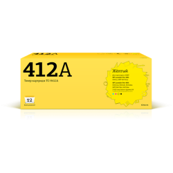 Картридж T2 TC-H412 (CE412A) для HP LJ Pro 300 M351a/400 M451nw (2600стр) желтый