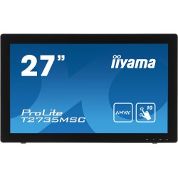 Монитор 27' Iiyama ProLite T2735MSC-B2 MVA LED 1920x1080 5ms Cam VGA DVI HDMI Touch