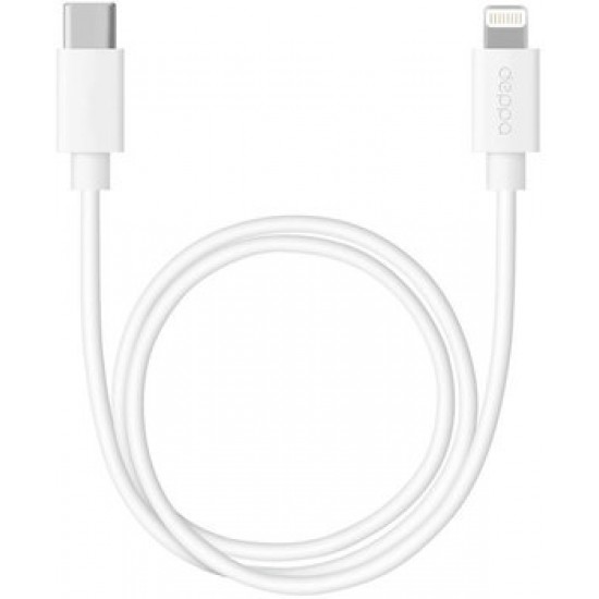 Кабель для Apple USB-C - Lightning, Deppa 1.2м белый (72280)