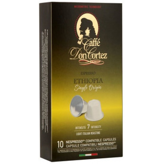Капсулы для кофемашин DON CORTEZ Ethiopia 10 шт