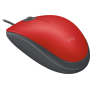 Мышь Logitech M110 Silent Red