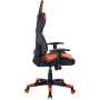 Кресло игровое Бюрократ CH-778N/BL+ORANGE две подушки черный/оранжевый искусственная кожа