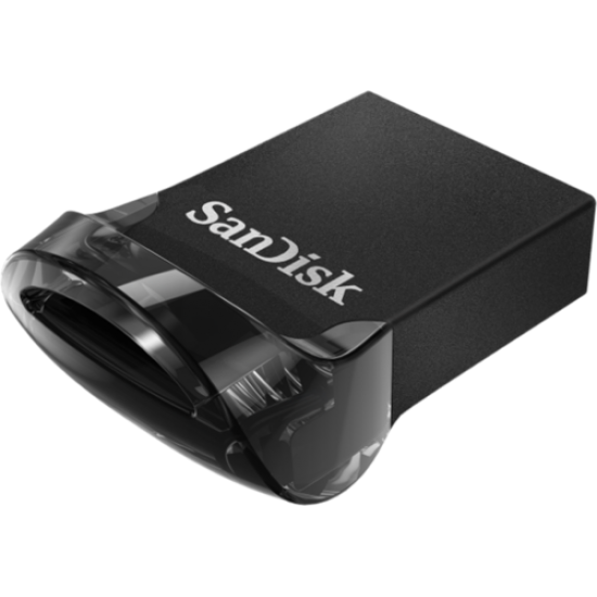 USB Flash накопитель 128GB SanDisk Ultra Fit (SDCZ430-0128G-G46) USB 3.0 Черный