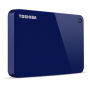 Внешний жесткий диск 2.5' 2Tb Toshiba HDTC920EL3AA 5400rpm USB3.0 Canvio Advance Синий