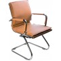 Кресло для офиса Бюрократ CH-993-Low-V/Camel низкая спинка светло-коричневый искусственная кожа