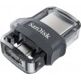 USB Flash накопитель 32GB SanDisk Ultra Dual Drive m3.0 (SDDD3-032G-G46) USB 3.0 + microUSB (OTG) Черный