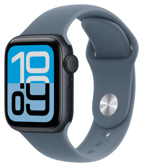 Умные часы Apple Watch SE 3 44 mm Midnight Aluminum Midnight Sport Band M/L