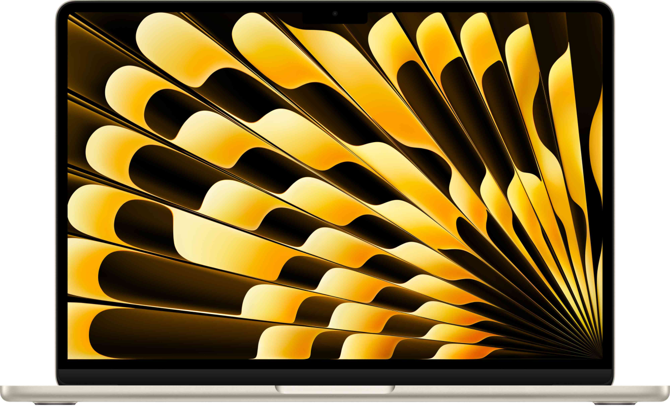 Apple MacBook Air 13" (M5, 10C CPU/8C GPU, 2026), 16 ГБ, 512 ГБ SSD, «сияющая звезда»
