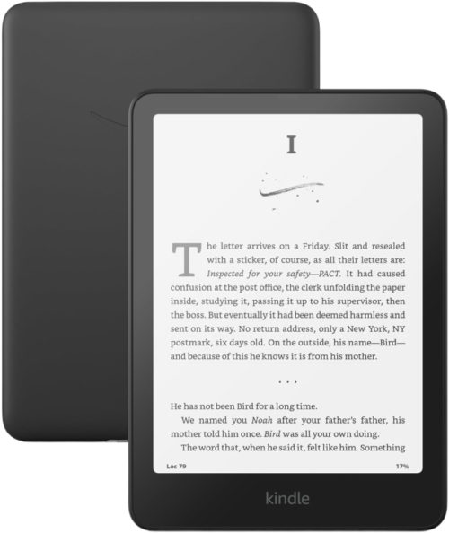 Электронная книга Amazon Kindle PaperWhite 2024 (без рекламы), 32 ГБ, черный
