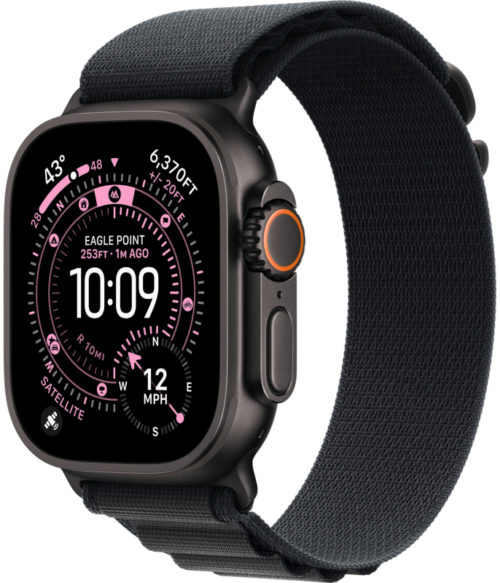 Умные часы Apple Watch Ultra 3, 49 мм, Black Titanium Black Alpine Loop M