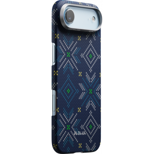 Ультра тонкий чехол Pitaka для iPhone 17 Air, Синий