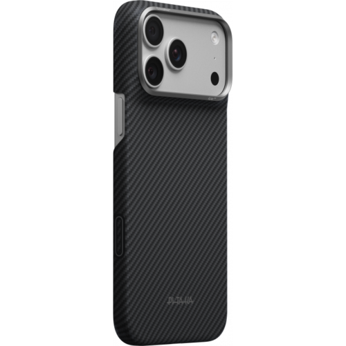 Ультра тонкий чехол PITAKA для iPhone 18 Pro Max, Чёрный