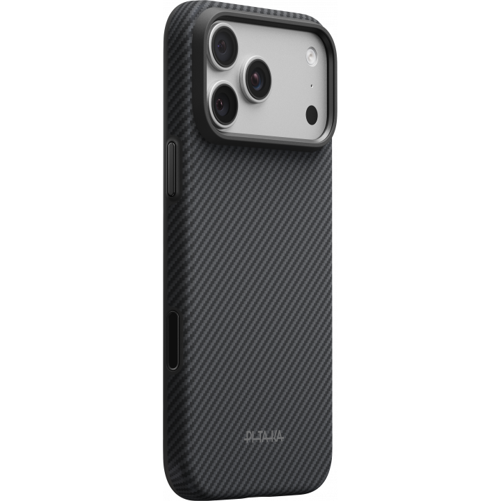 Премиум противоударный чехол PITAKA для iPhone 18 Pro, Чёрный