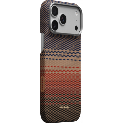 Ультра тонкий чехол PITAKA для iPhone 18 Pro Max, (Sunsen) Коричневый