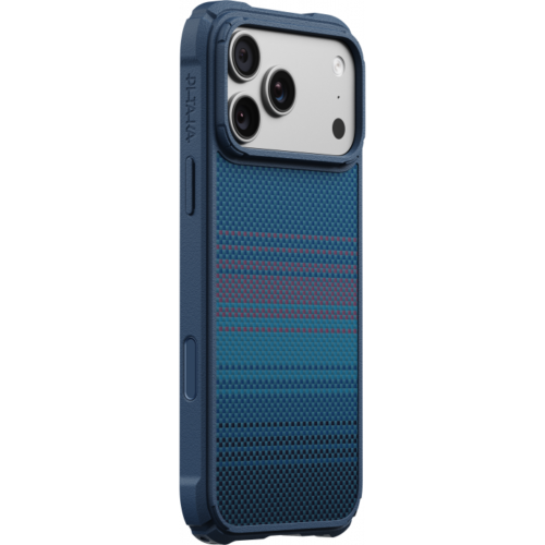 Противоударный чехол PITAKA (Moonrise 2.0) для iPhone 18 Pro Max, (Midnight) Синий