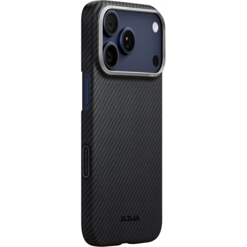 Ультра тонкий чехол PITAKA (PitaTap™) для iPhone 17 Pro, Черный