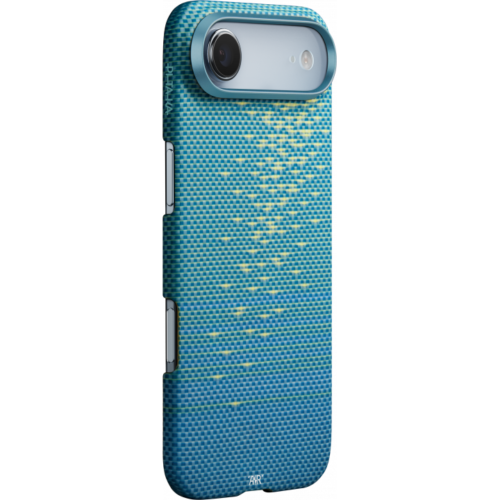 Ультра тонкий чехол Pitaka (PitaTap™) для iPhone 17 Air, Голубой