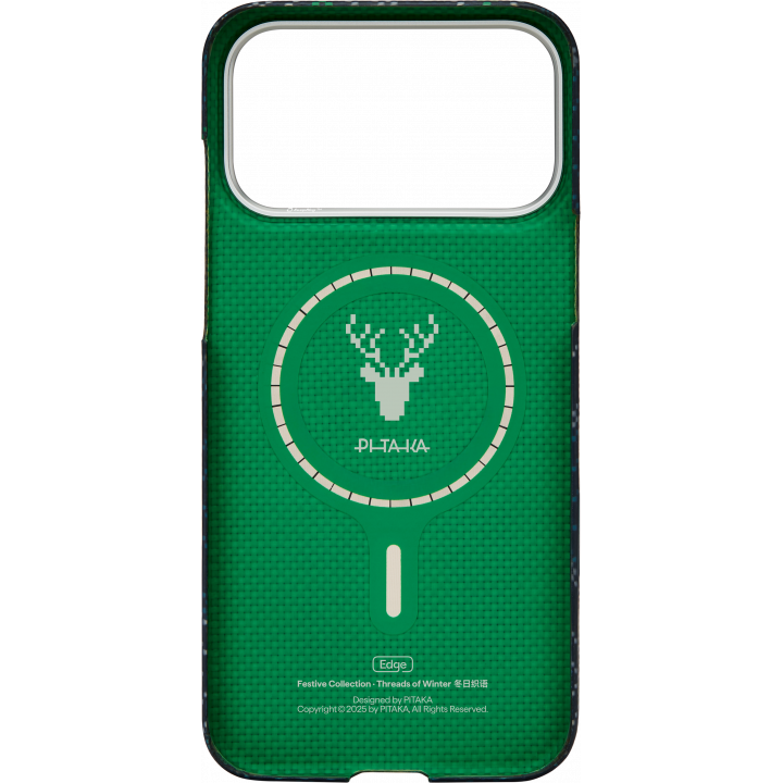 Ультра тонкий чехол PITAKA (PitaTap™) для iPhone 17 Pro, (Navy) Синий — изображение 2