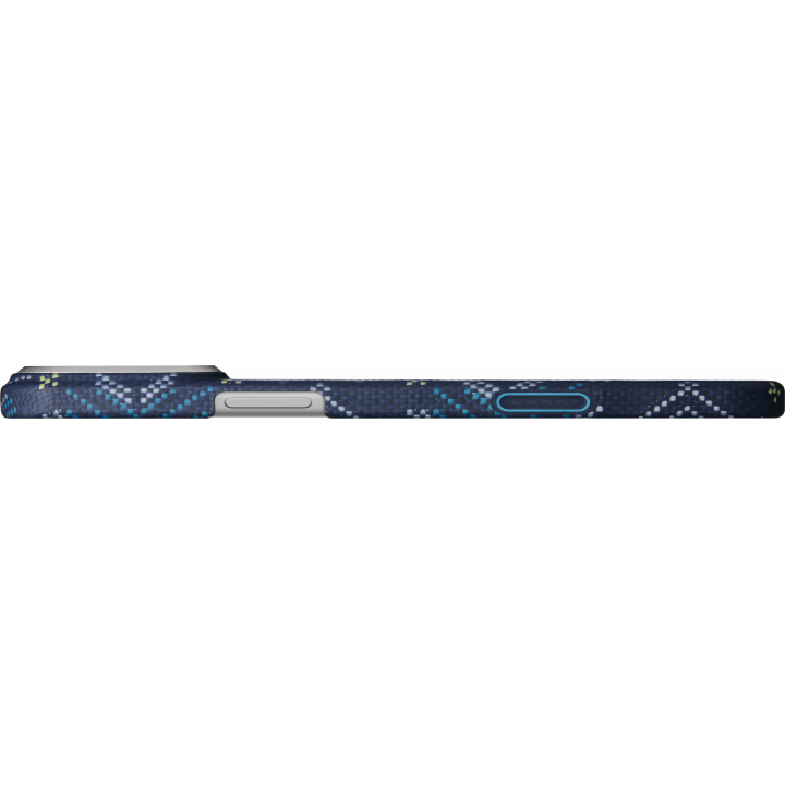 Ультра тонкий чехол PITAKA (PitaTap™) для iPhone 17 Pro, (Navy) Синий — изображение 3