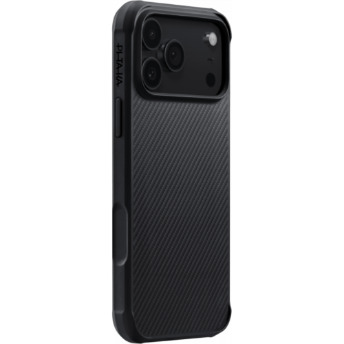 Противоударный чехол PITAKA с амортизирующими накладками для iPhone 17 Pro, Черный