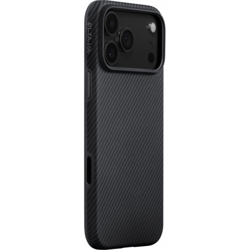 Премиум противоударный чехол PITAKA для iPhone 17 Pro Max, Черный
