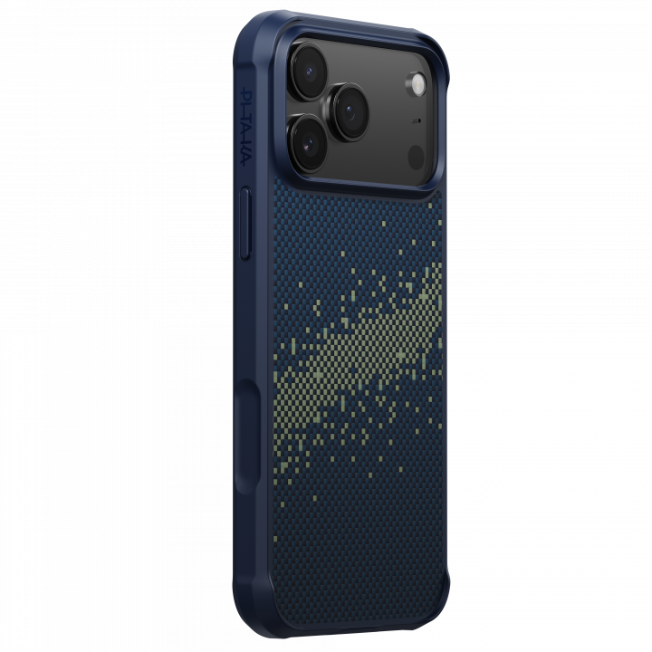 Противоударный чехол Pitaka с амортизирующими накладками для iPhone 17 Pro Max, Млечный путь