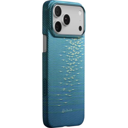 Ультра тонкий чехол PITAKA (PitaTap™) для iPhone 17 Pro Max, (Lucid Blue) Голубой