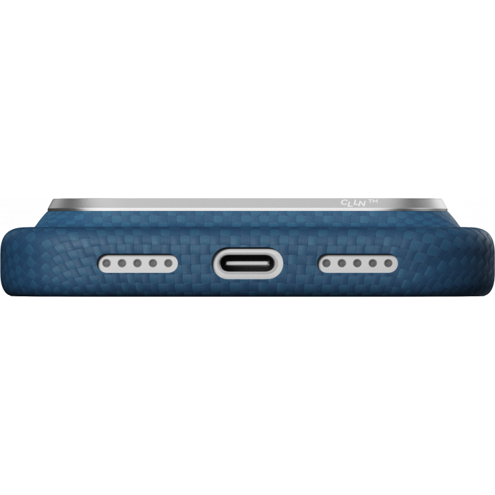 Ультра тонкий чехол PITAKA (Argyle) для iPhone 18 Pro, (Abyss Blue) Синий — изображение 3