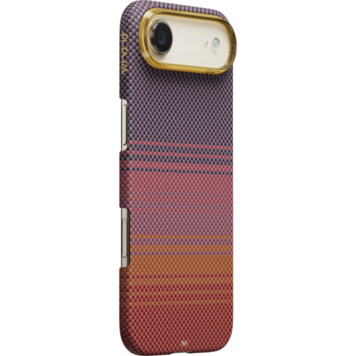 Ультра тонкий чехол PITAKA (California Dream-02) для iPhone Air, (Sunset 2.0) Оранжево-фиолетовый