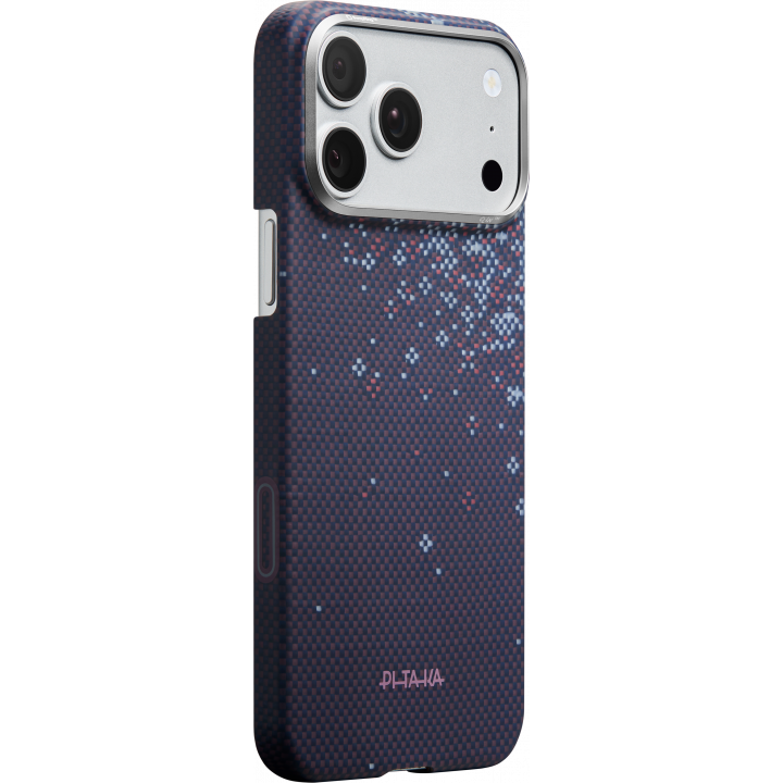 Ультра тонкий чехол PITAKA (Sakura Hours) для iPhone 17 Pro Max, (Twilight Violet) Фиолетовый