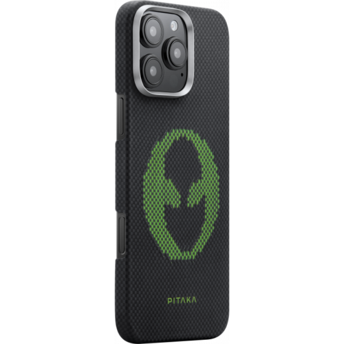 Ультра тонкий чехол Pitaka для iPhone 16 Pro, Инопланетянин