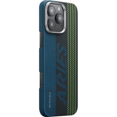 Ультра тонкий чехол Pitaka для iPhone 16 Pro Max, Черный