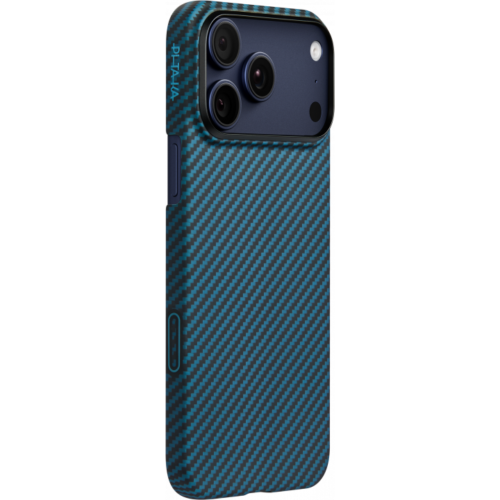Ультра тонкий чехол PITAKA (PitaTap™) для iPhone 17 Pro Max, Синий