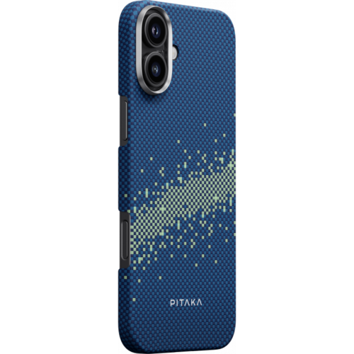 Ультра тонкий чехол Pitaka для iPhone 16 Plus, Млечный путь